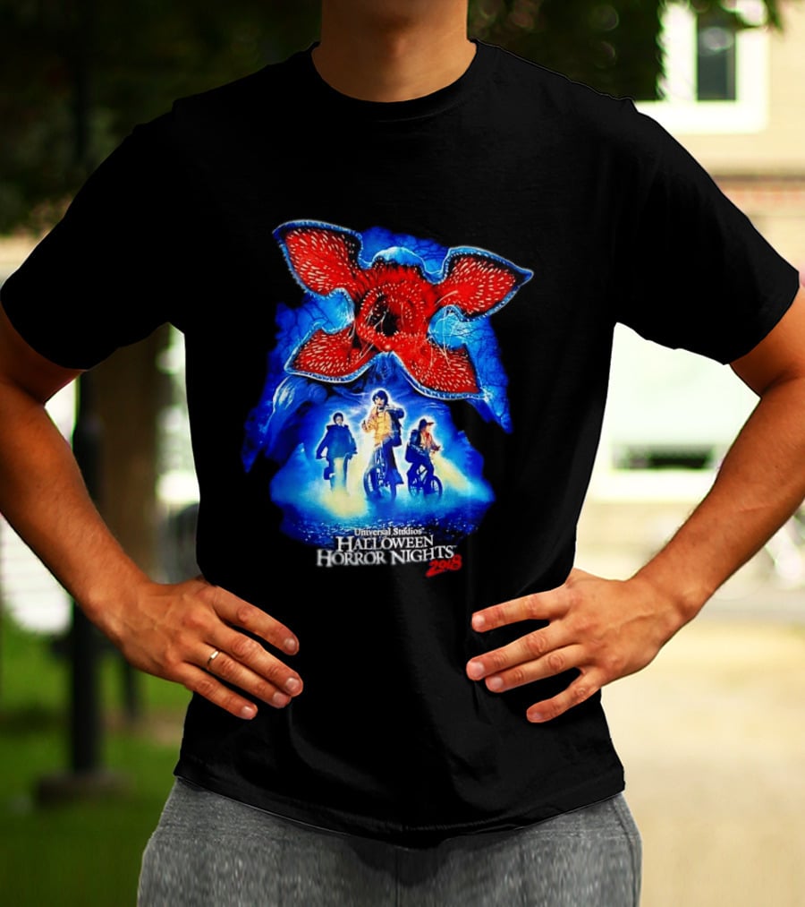 Demogorgon Stranger Things Universal Studios Halloween Horror Nights 2018 T-Shirt
