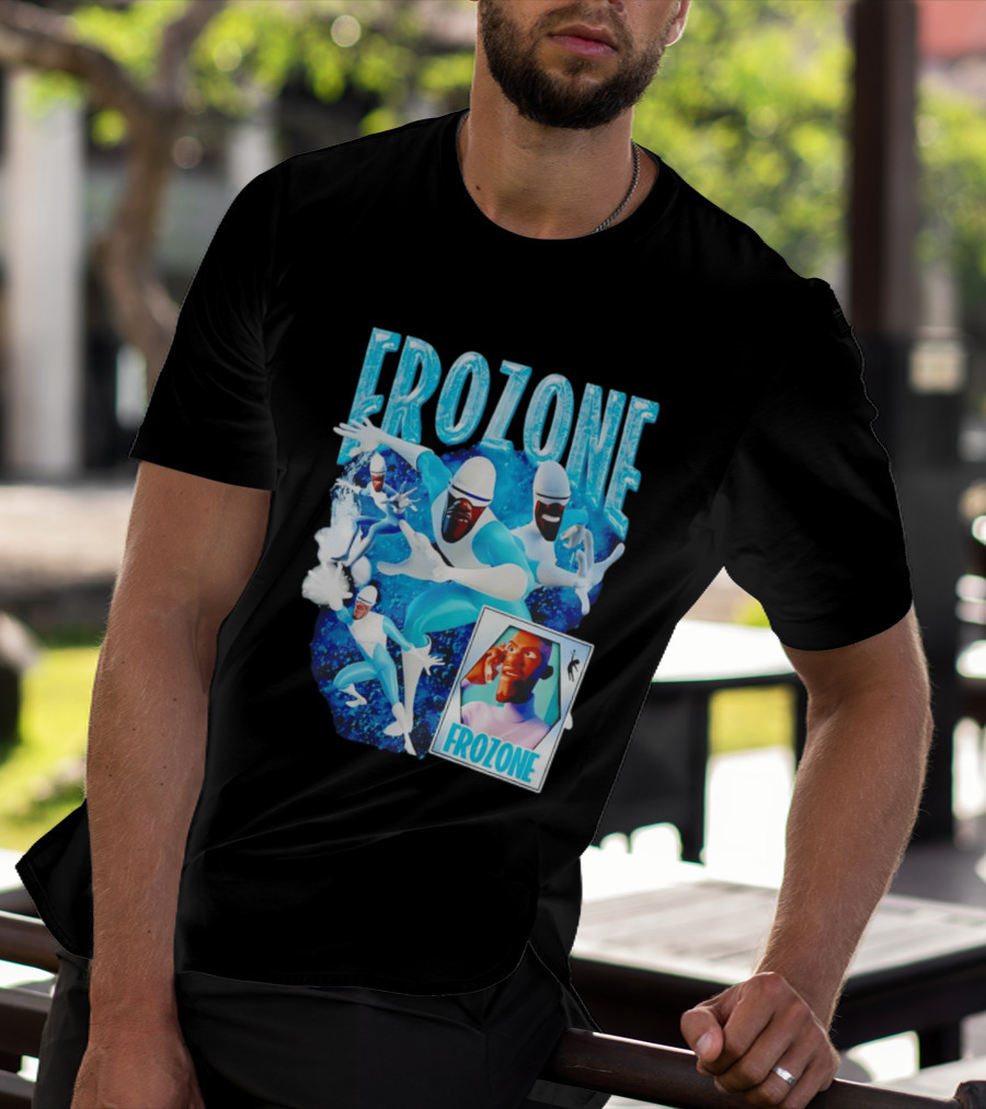 Frozone The Incredibles Disney Movie T-Shirt