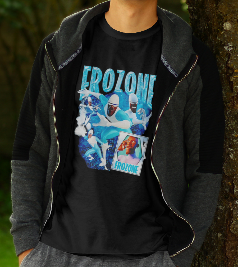Frozone The Incredibles Disney Movie T-Shirt