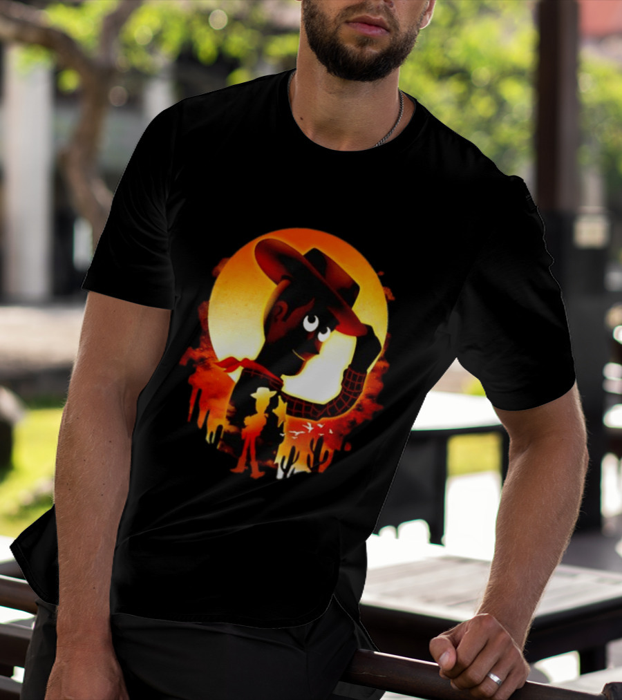 Sheriff Woody Pixar Toy Story Sunset Cowboy T-Shirt