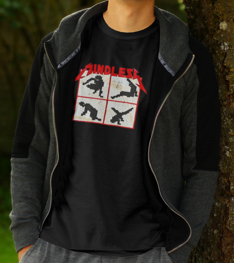 Mindless Self Indulgence Pixel Figures Band T-Shirt