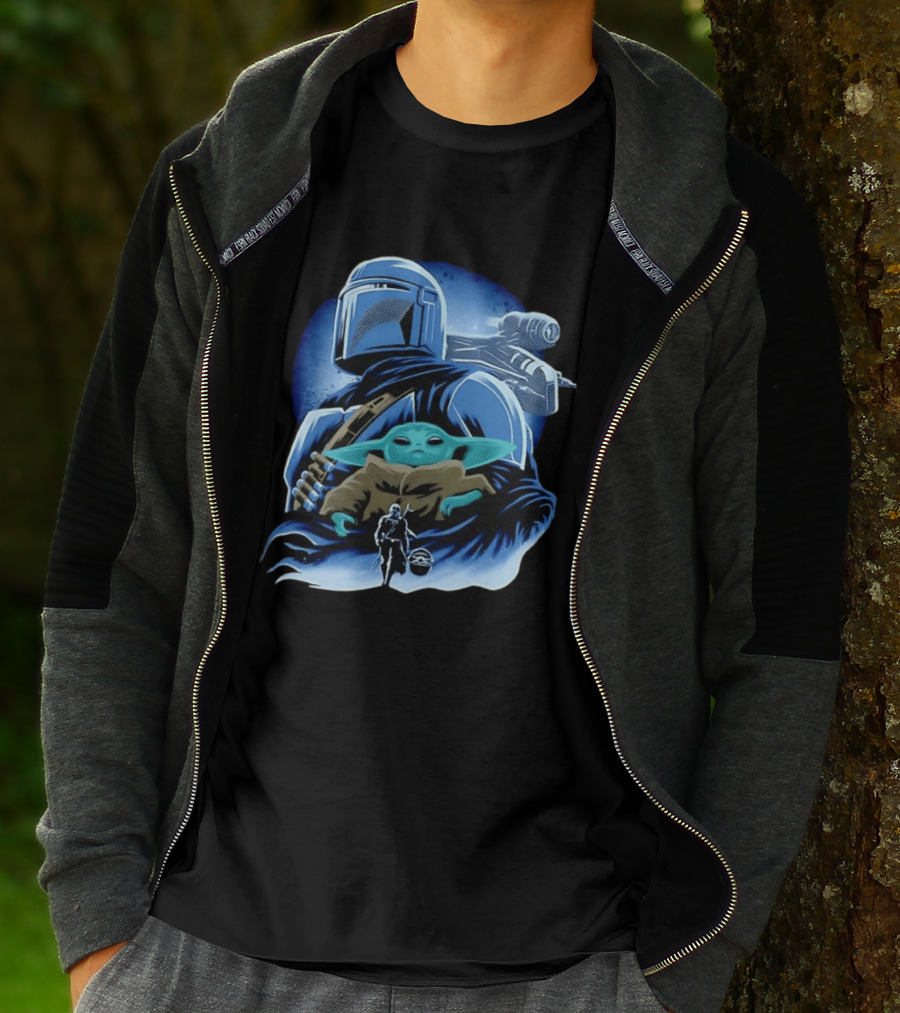 The Mandalorian And Grogu Star Wars Iconic Duo Adventure T-Shirt