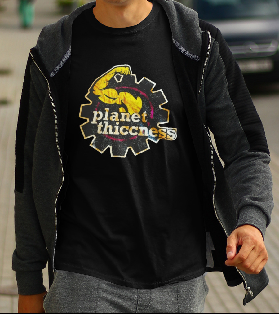 Planet Thiccness Muscle Flex Gear T-Shirt