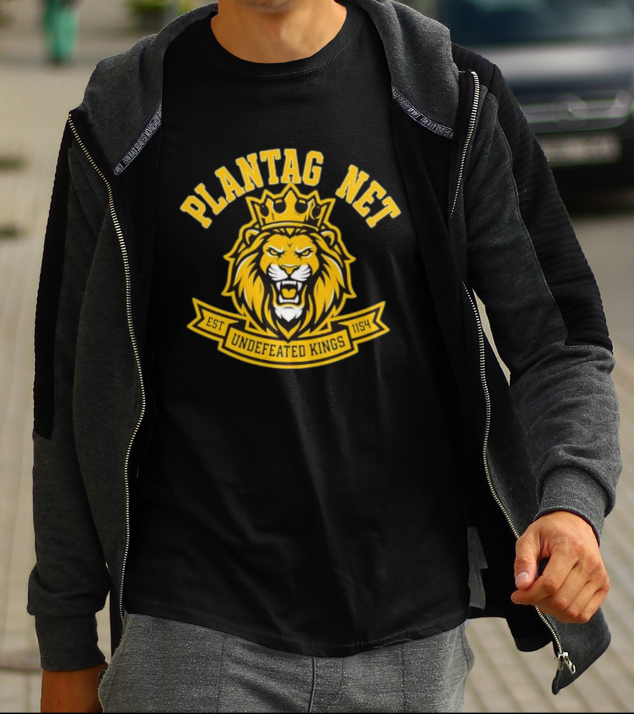 Plantagenet House Of Anjou Lion Crest Undefeated Kings 1154 Royal Family T-Shirt