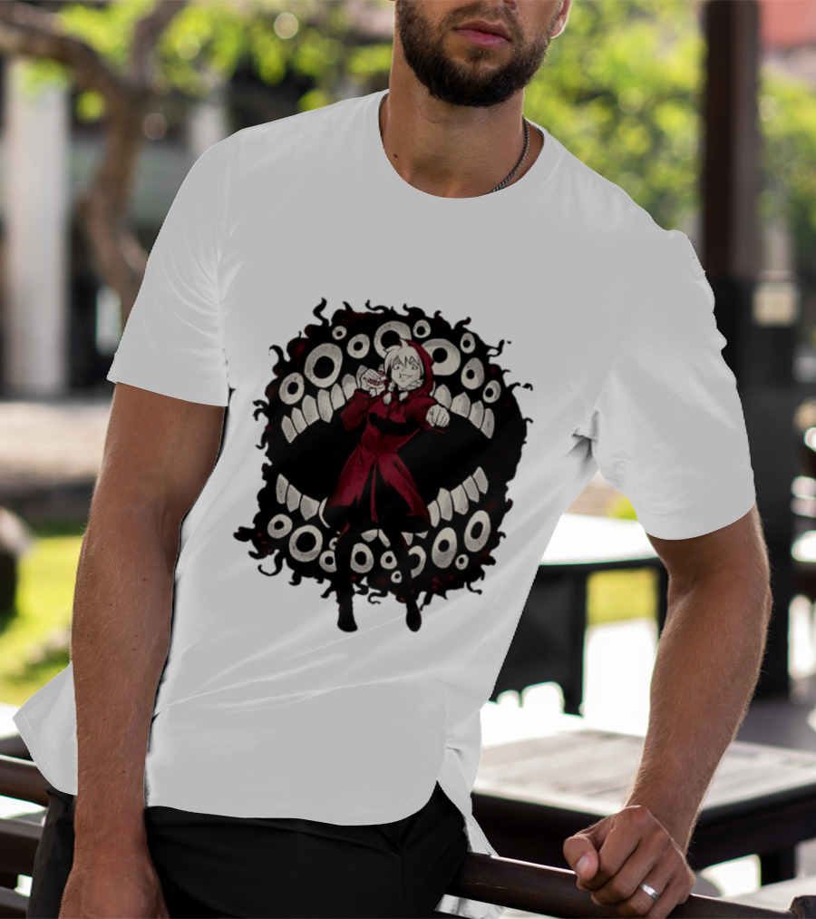 Umineko When They Cry Beatrice With Dark Creature Horror T-Shirt