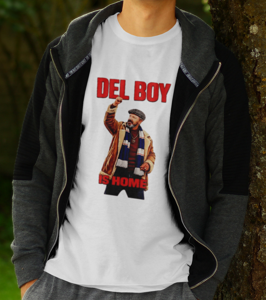 Del Boy Only Fools And Horses Is Home Vintage Look T-Shirt