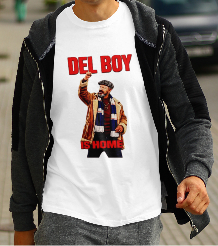 Del Boy Only Fools And Horses Is Home Vintage Look T-Shirt