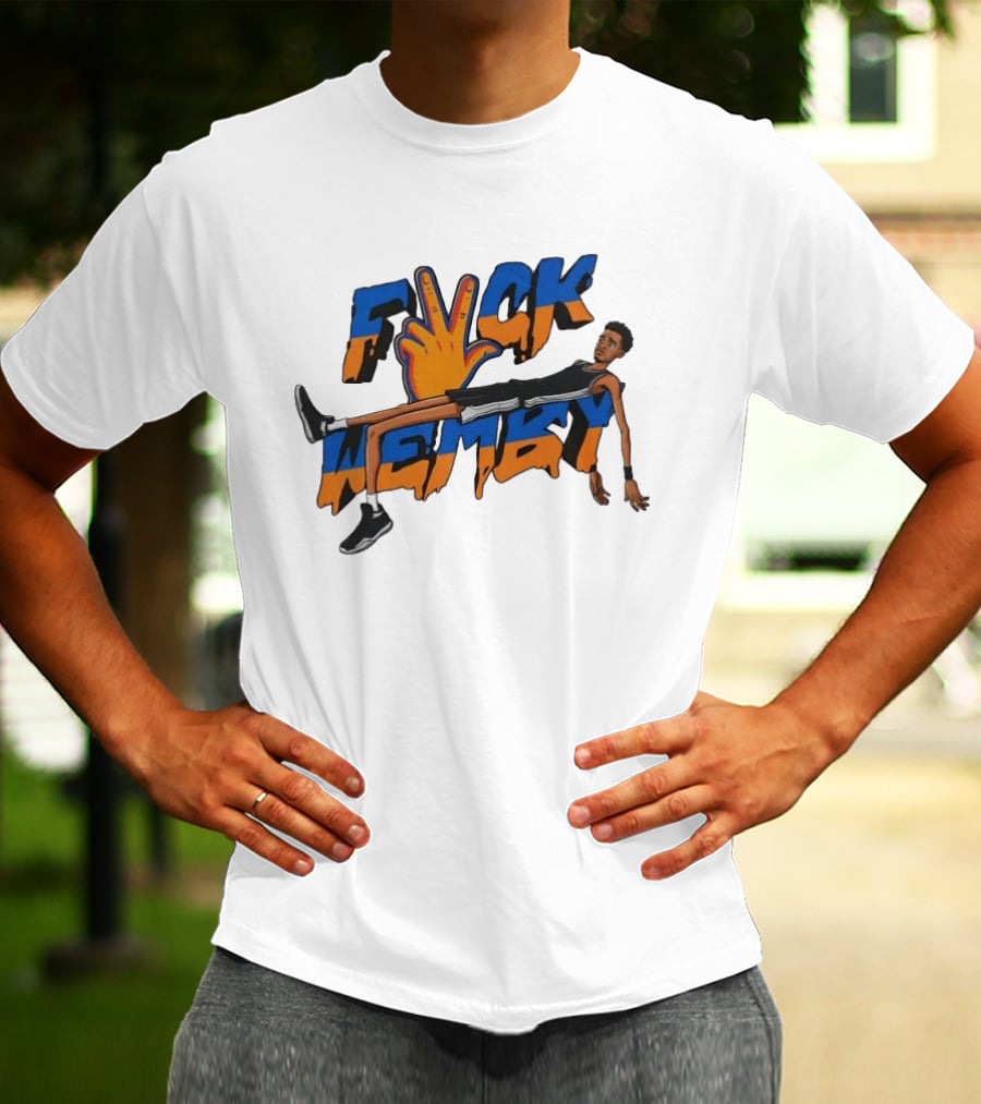 Victor Wembanyama Spurs Fvck Wemby Basketball Artistry T-Shirt