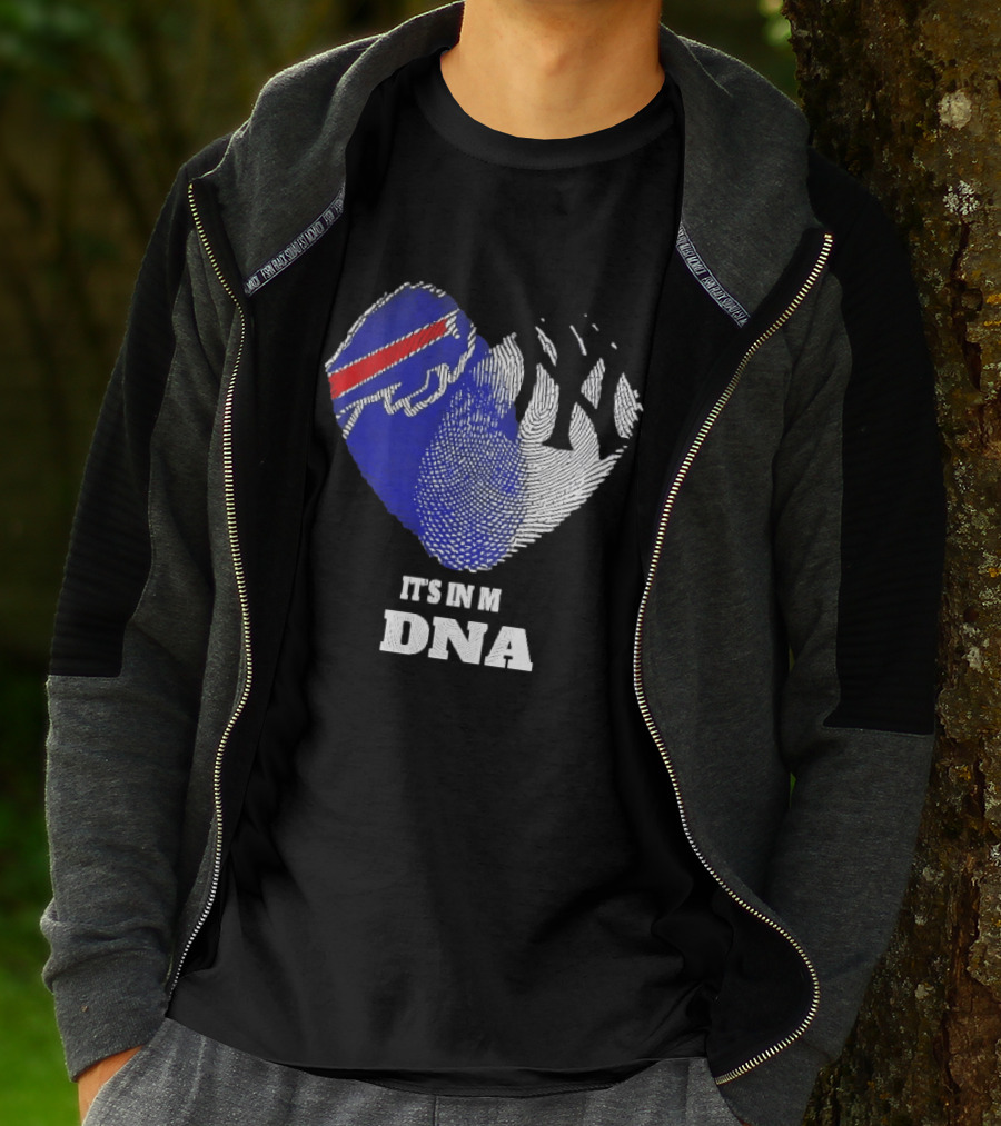 Buffalo Bills New York Yankees It's In My DNA Sports Fan T-Shirt