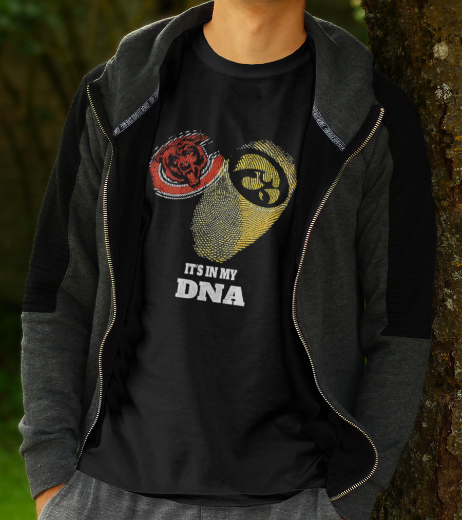 Chicago Bears Iowa Hawkeyes It's In My DNA T-Shirt