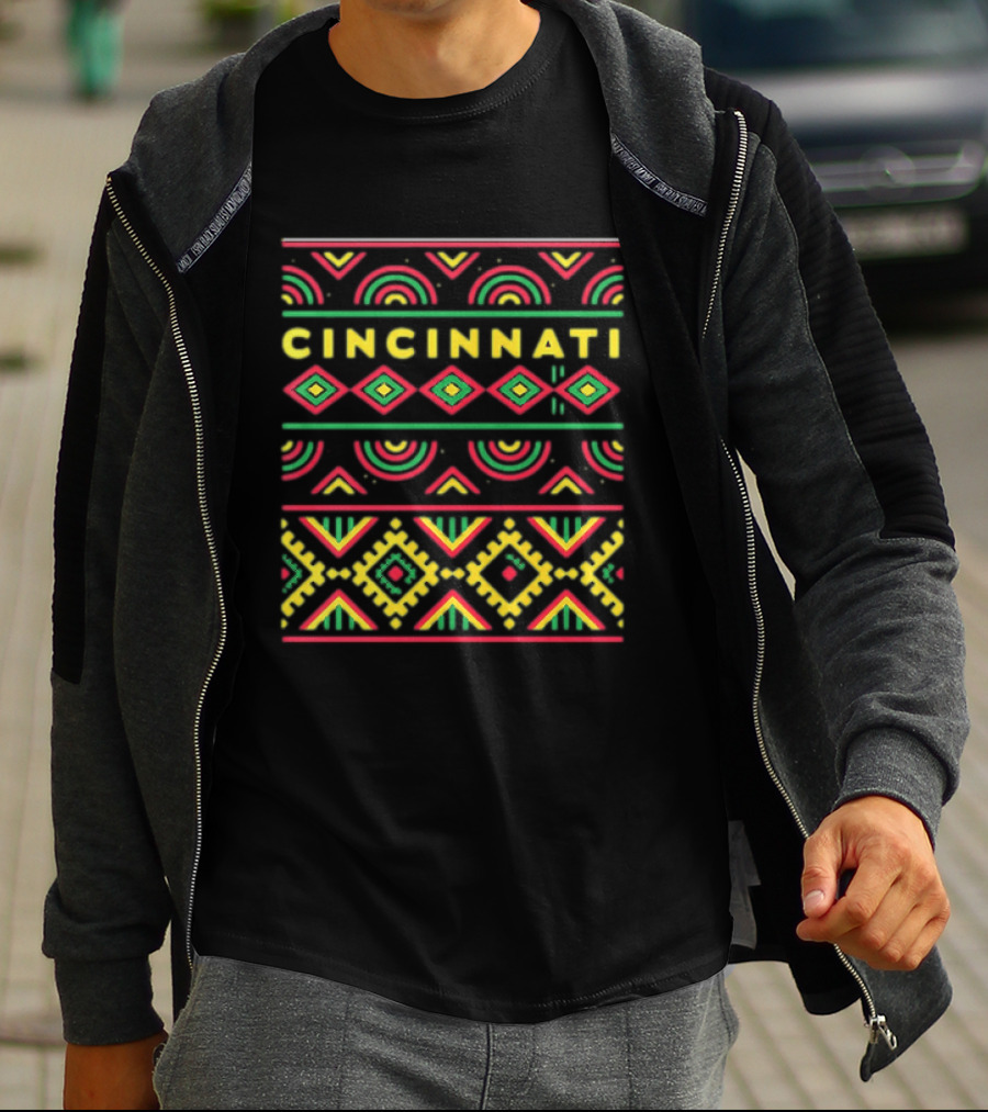 Cincinnati Bengals Juneteenth Celebration African T-Shirt
