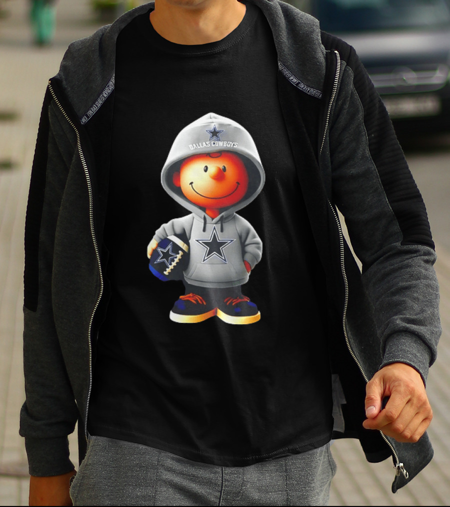 Dallas Cowboys Charlie Brown Football Star T-Shirt