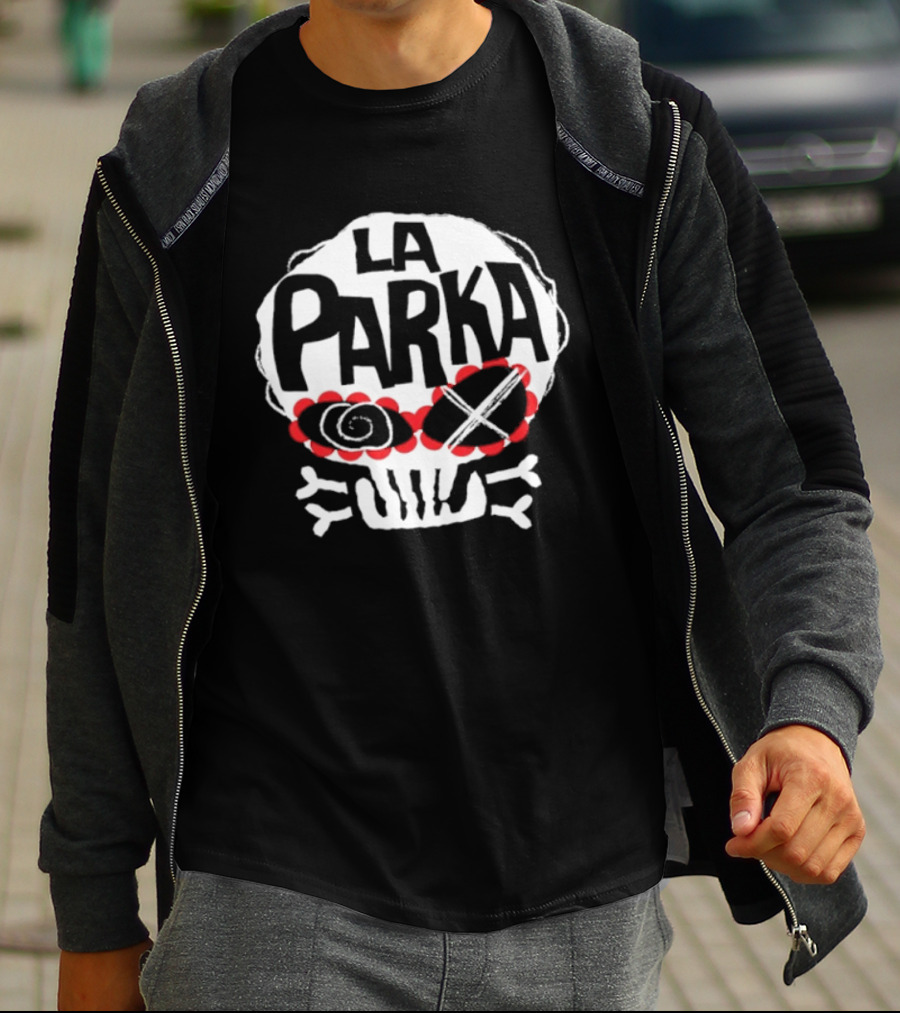 La Parka X WWE AAA Superstar Skull T-Shirt