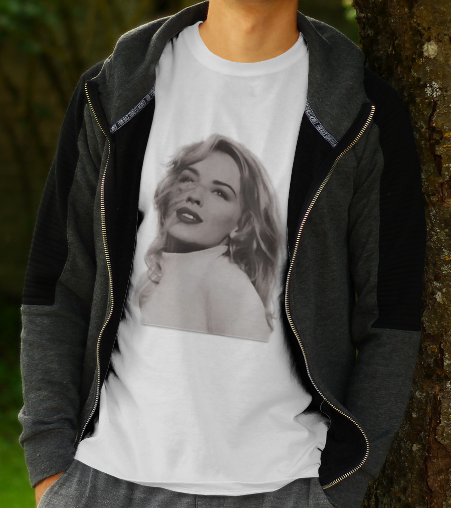 Kylie Minogue Iconic Music Star Portrait Vintage Aesthetic T-Shirt