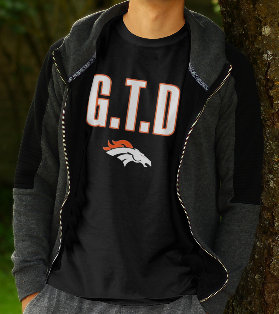 Denver Broncos GTD Official Team Merchandise T-Shirt