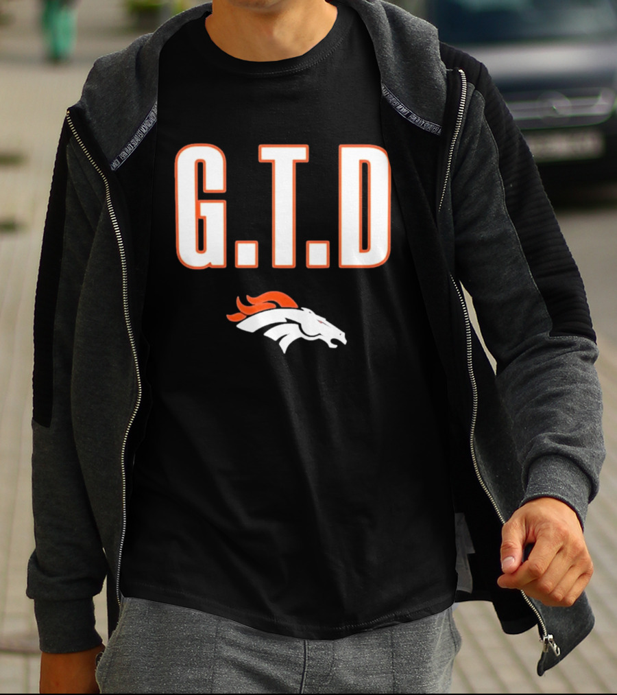 Denver Broncos GTD Official Team Merchandise T-Shirt