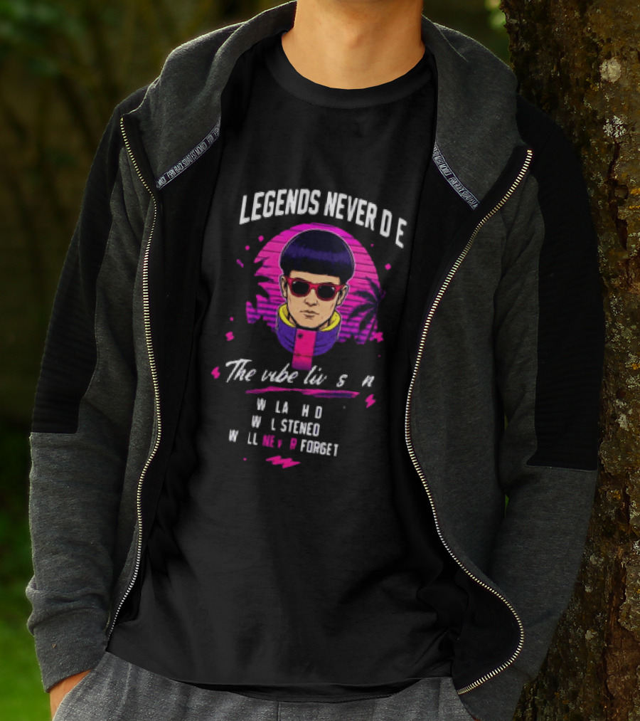 Legends Never Die The Vibe Lives On Oliver Tree Lil Ricky Forever T-Shirt