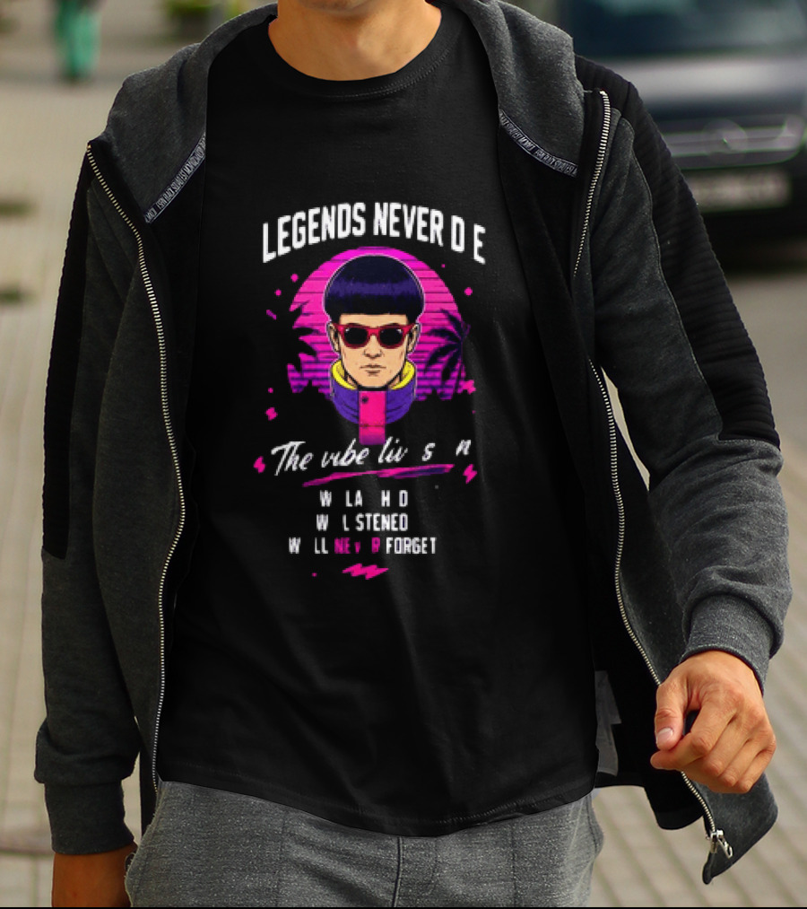 Legends Never Die The Vibe Lives On Oliver Tree Lil Ricky Forever T-Shirt