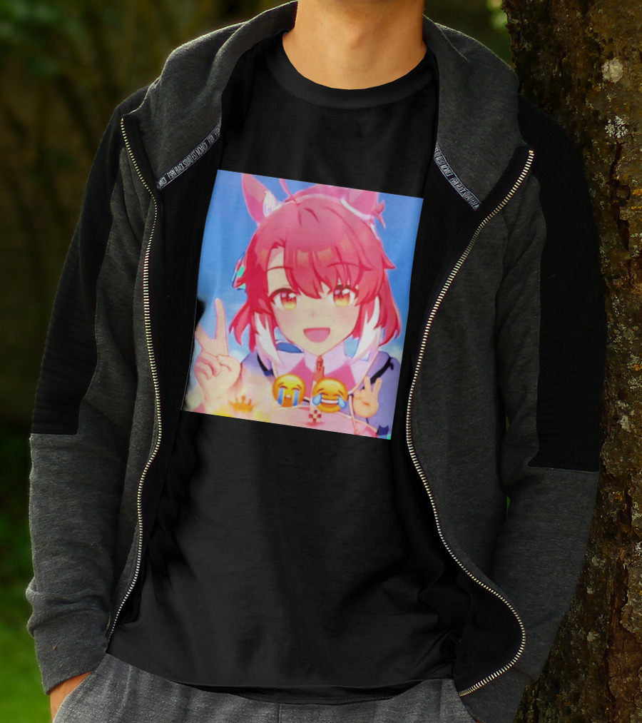 Happy Birthday Dantsu Flame 2026 Anime Character Peace Emoji T-Shirt