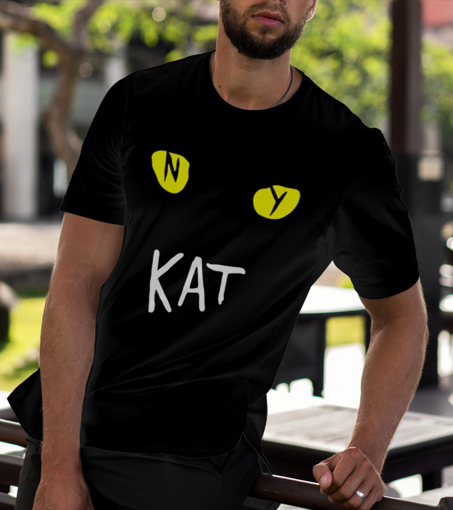 New York NY KAT Cat Eyes Karl Anthony Towns Knicks T-Shirt