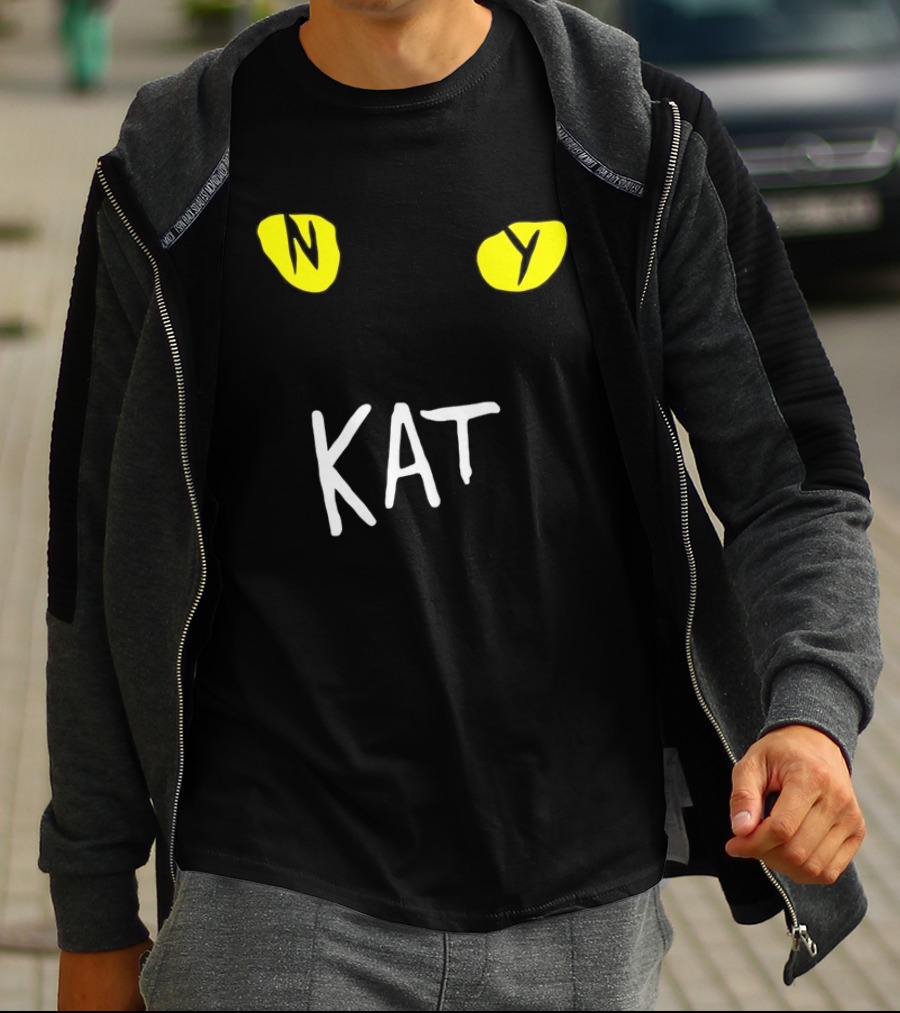 New York NY KAT Cat Eyes Karl Anthony Towns Knicks T-Shirt