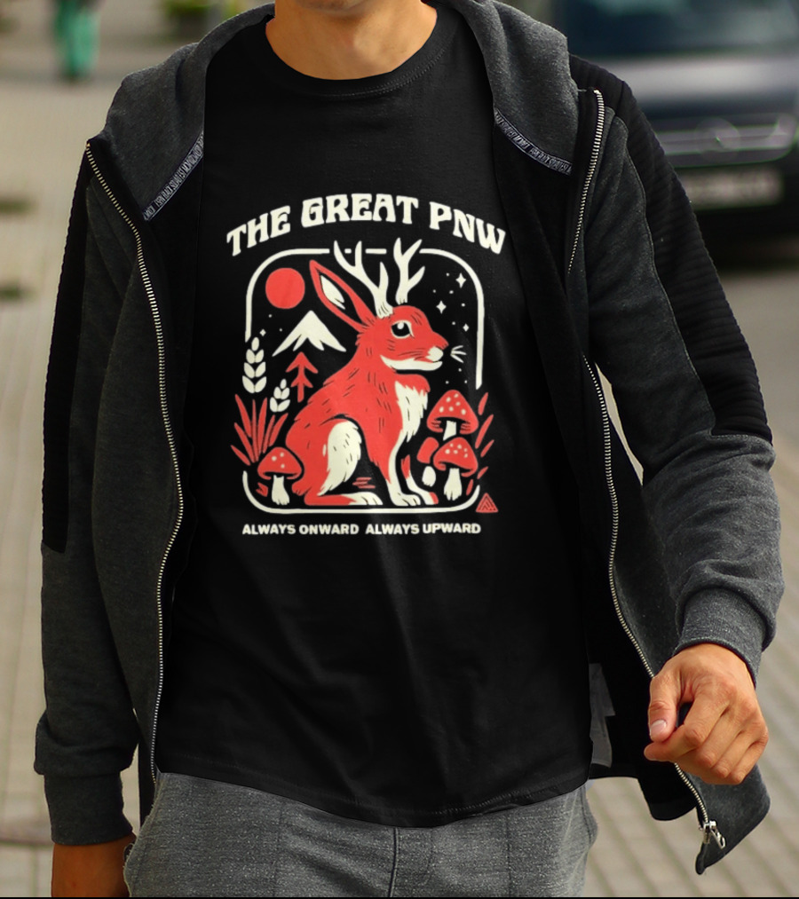 The Great PNW Fable Arrows Onward Arrows Upward T-Shirt