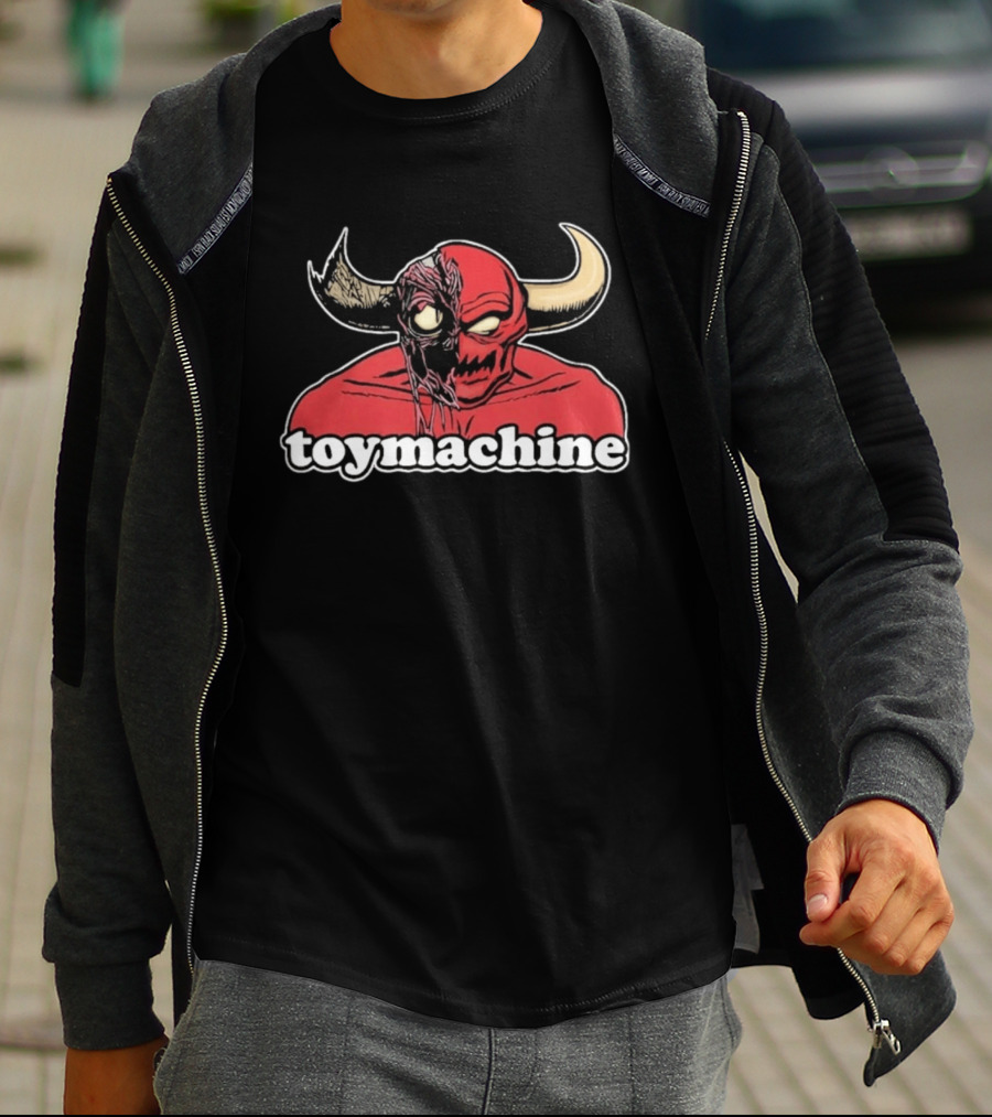 Toy Machine Horned Monster Face Melt T-Shirt