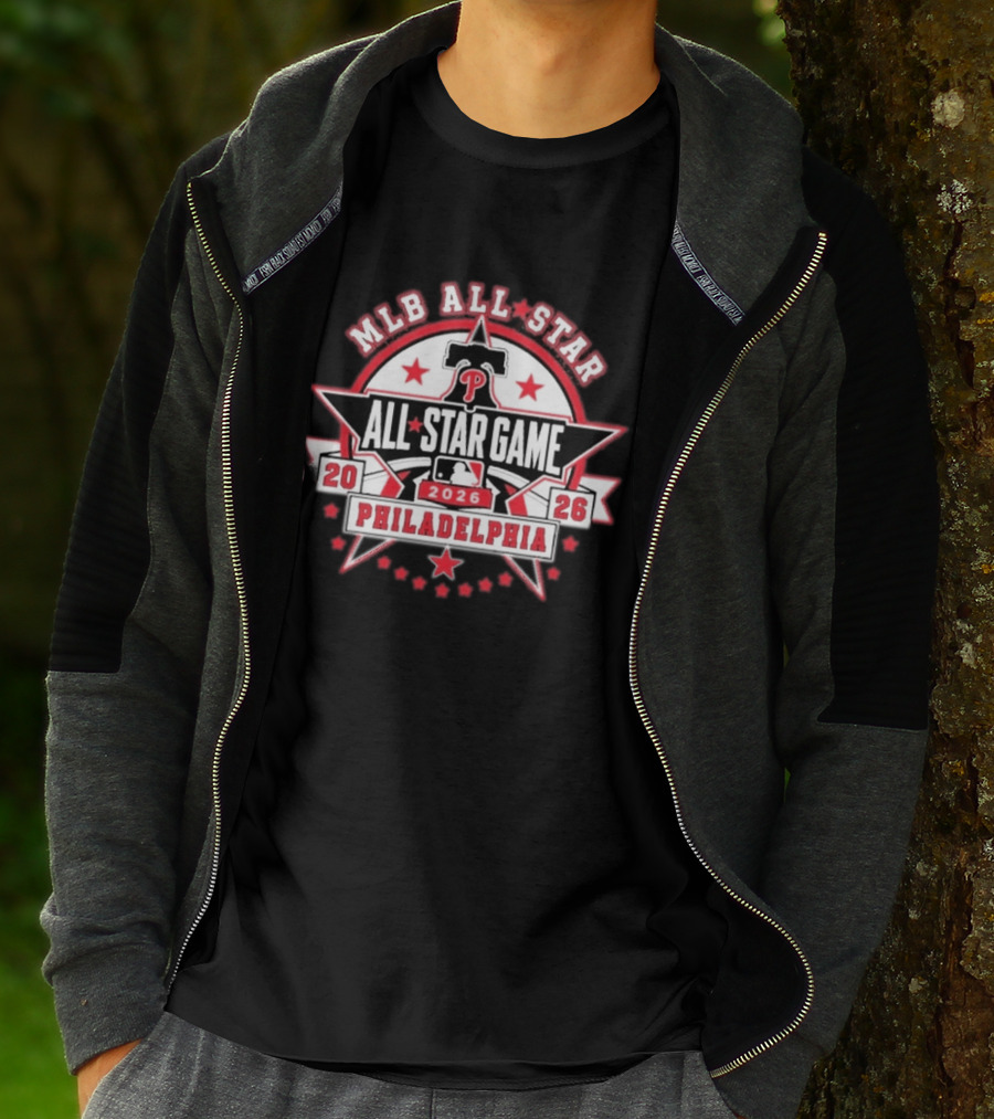 MLB All Star Game 2026 Philadelphia Phillies Baseball Event T-Shirt