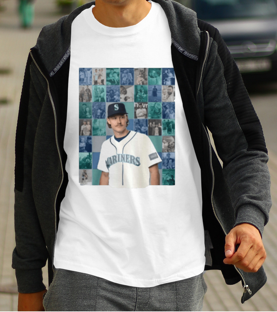 Bryce Miller Seattle Mariners 2026 Dad Era Baseball T-Shirt