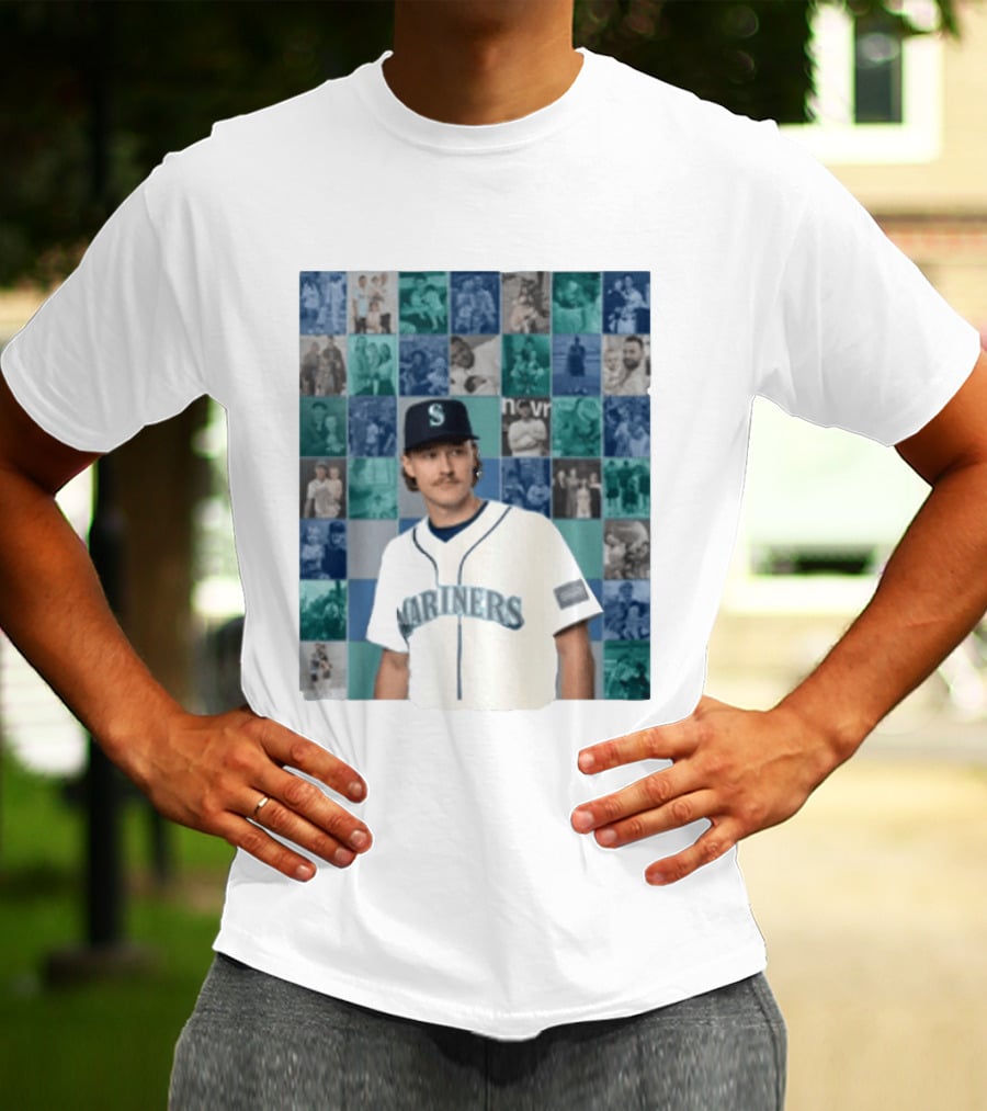 Bryce Miller Seattle Mariners 2026 Dad Era Baseball T-Shirt