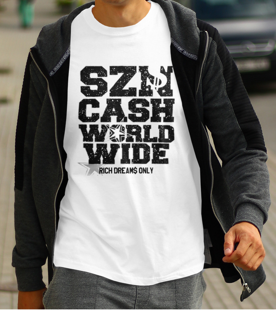 Rich Dreams Only SZN Cash Worldwide T-Shirt