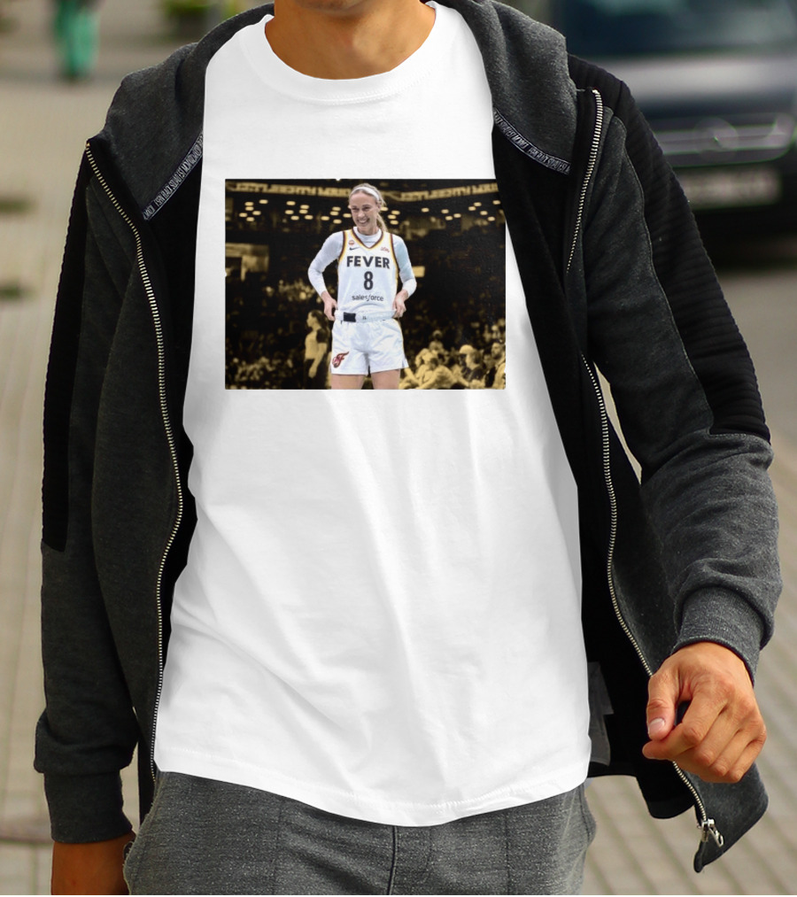 Indiana Fever Basketball Sophie's Favorite Knicks Player NBA Title Pursuit T-Shirt