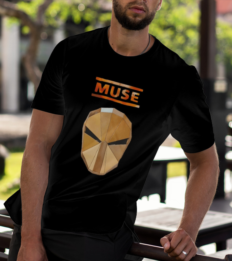 Muse Will Of The People World Tour Mask T-Shirt