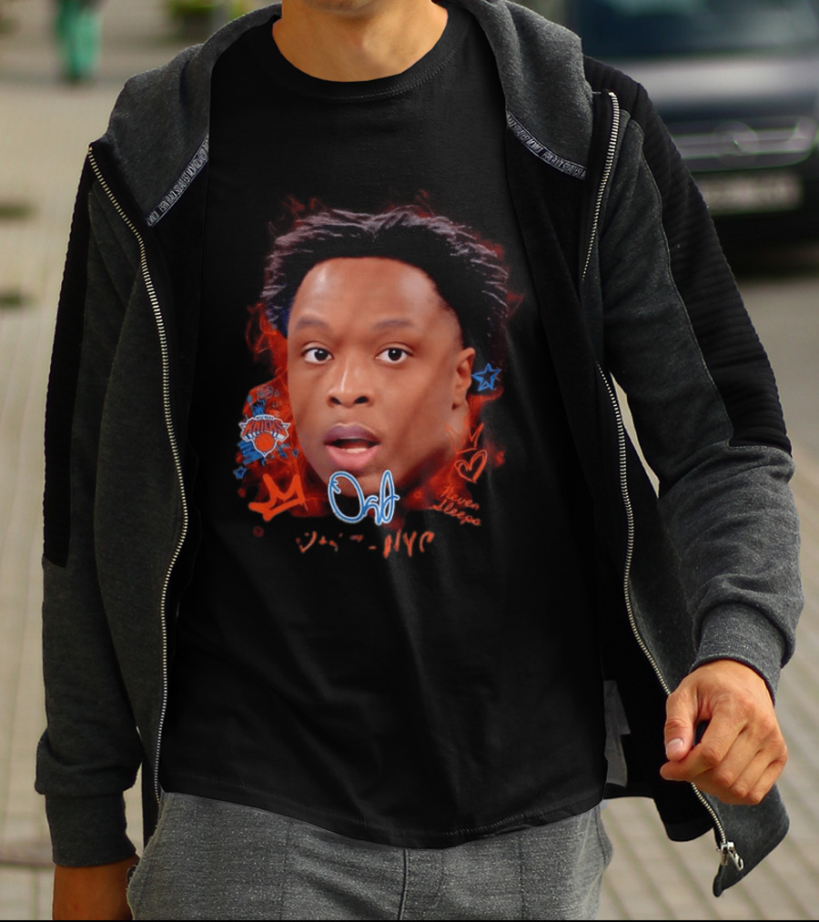 OG Anunoby Knicks Heart Star NYC NBA Never Sleeps T-Shirt