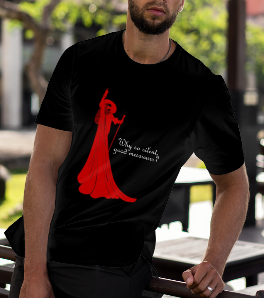 Phantom Why So Silent Good Messieurs Red T-Shirt