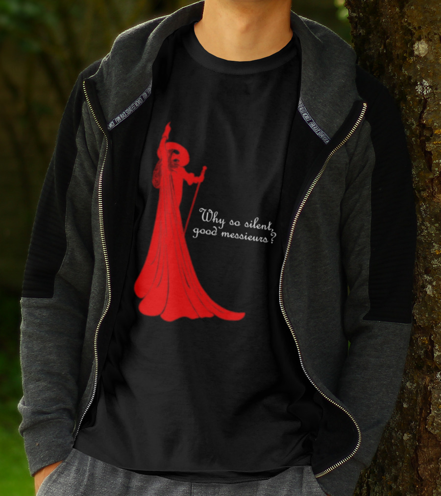 Phantom Why So Silent Good Messieurs Red T-Shirt