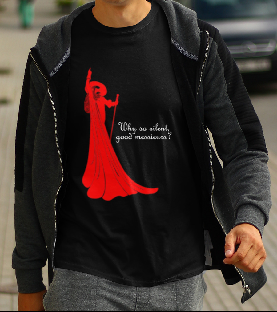Phantom Why So Silent Good Messieurs Red T-Shirt