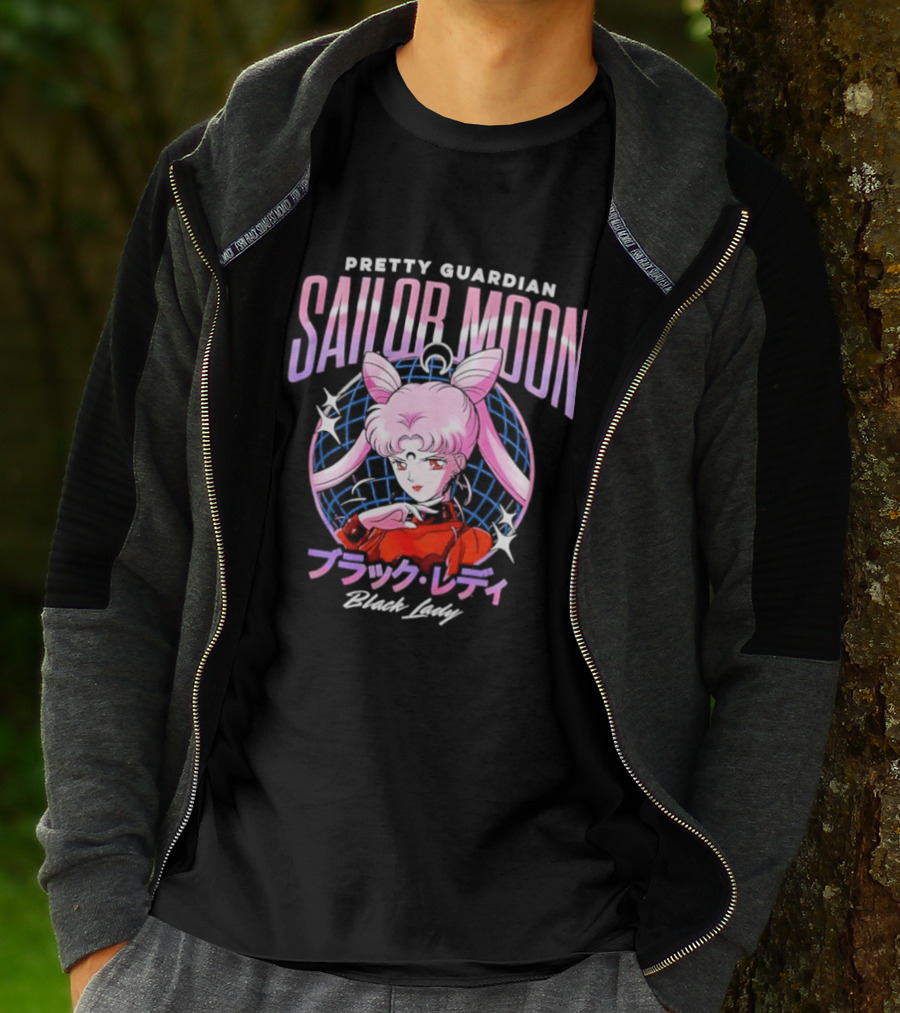 Pretty Guardian Sailor Moon Black Lady · T-Shirt