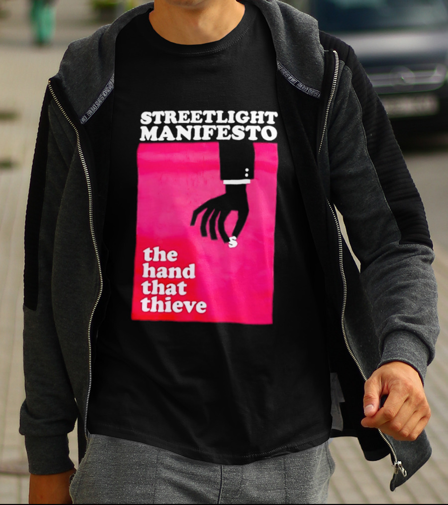 Streetlight Manifesto The Hand That Thieve Album Cover T-Shirt