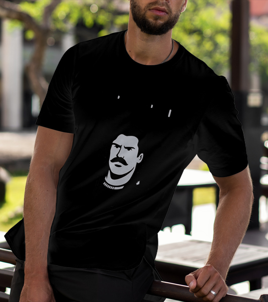 THEY RE CHIMPIN OUT Retro Mustache T-Shirt