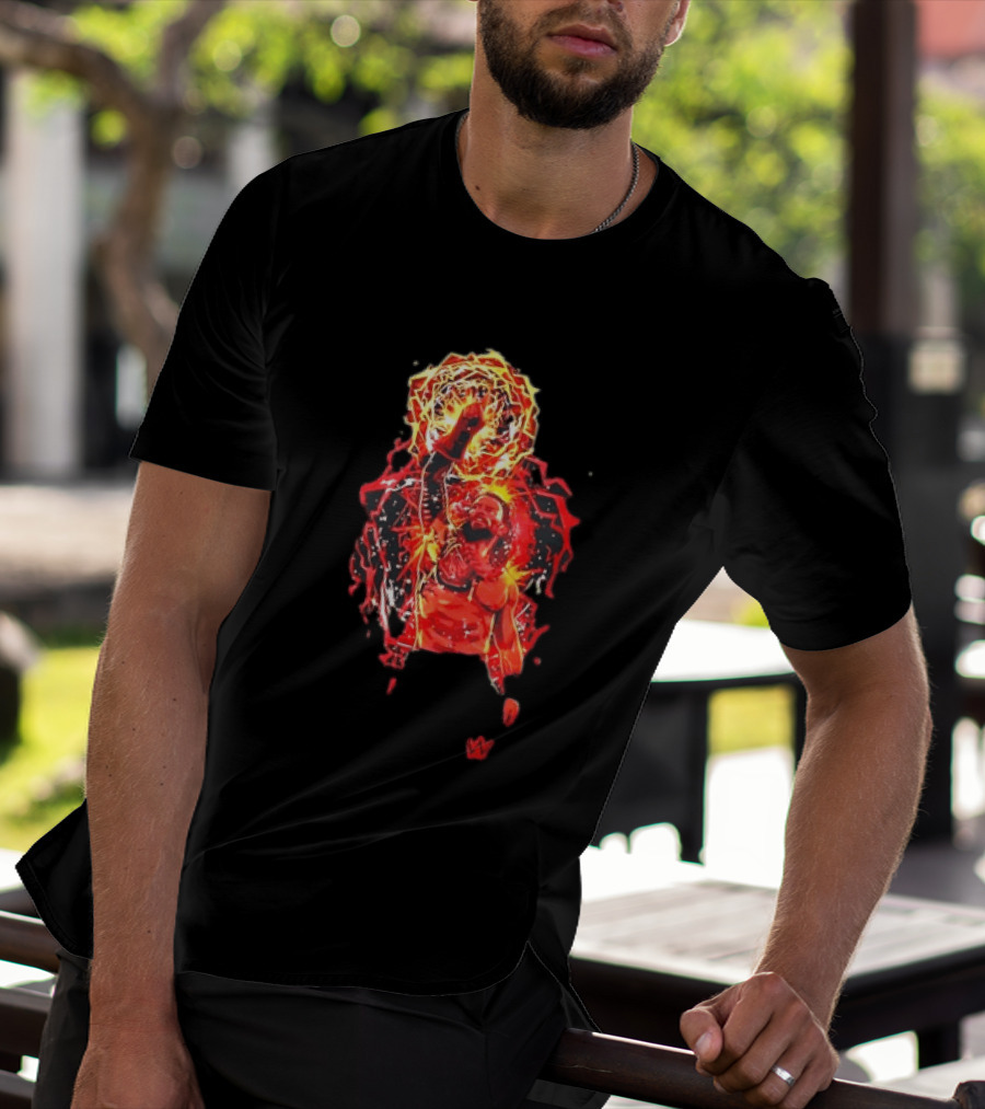 Roman Reigns Tribal Chief Fist Lightning WWE Power T-Shirt