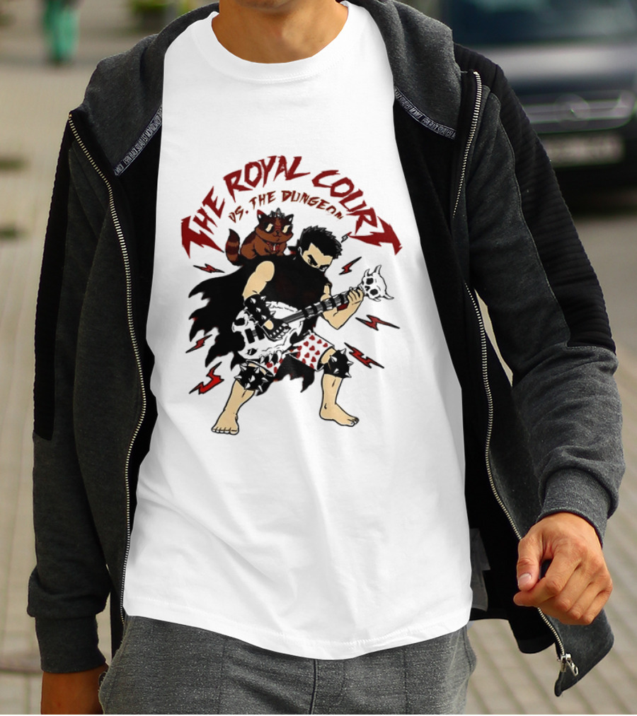 The Royal Court Vs The Dungeon Carl And Princess Donut Scott Pilgrim Vs The World T-Shirt