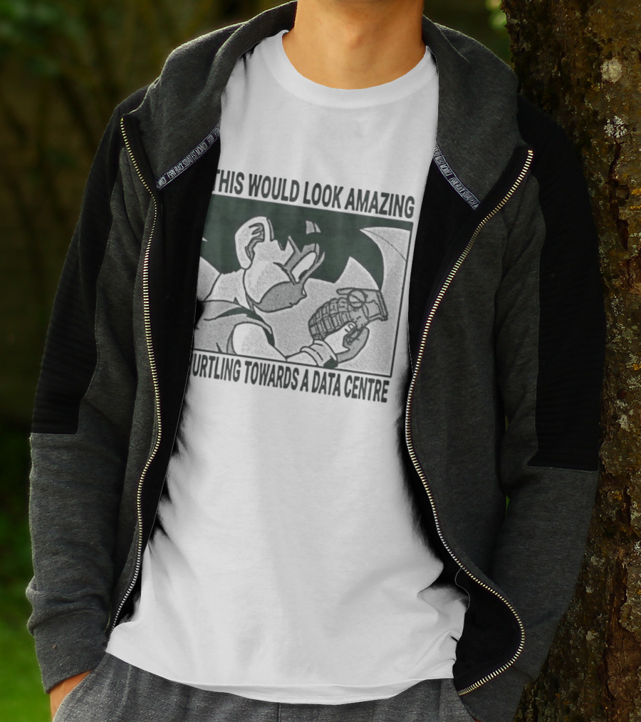 Son Goku Grenade This Would Look Amazing Hurtling Towards A Data Centre T-Shirt