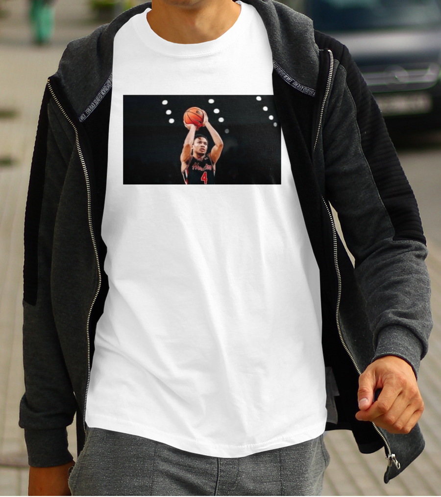 Kingston Flemings A Letter To NBA GMS Houston Basketball Player With Ball T-Shirt