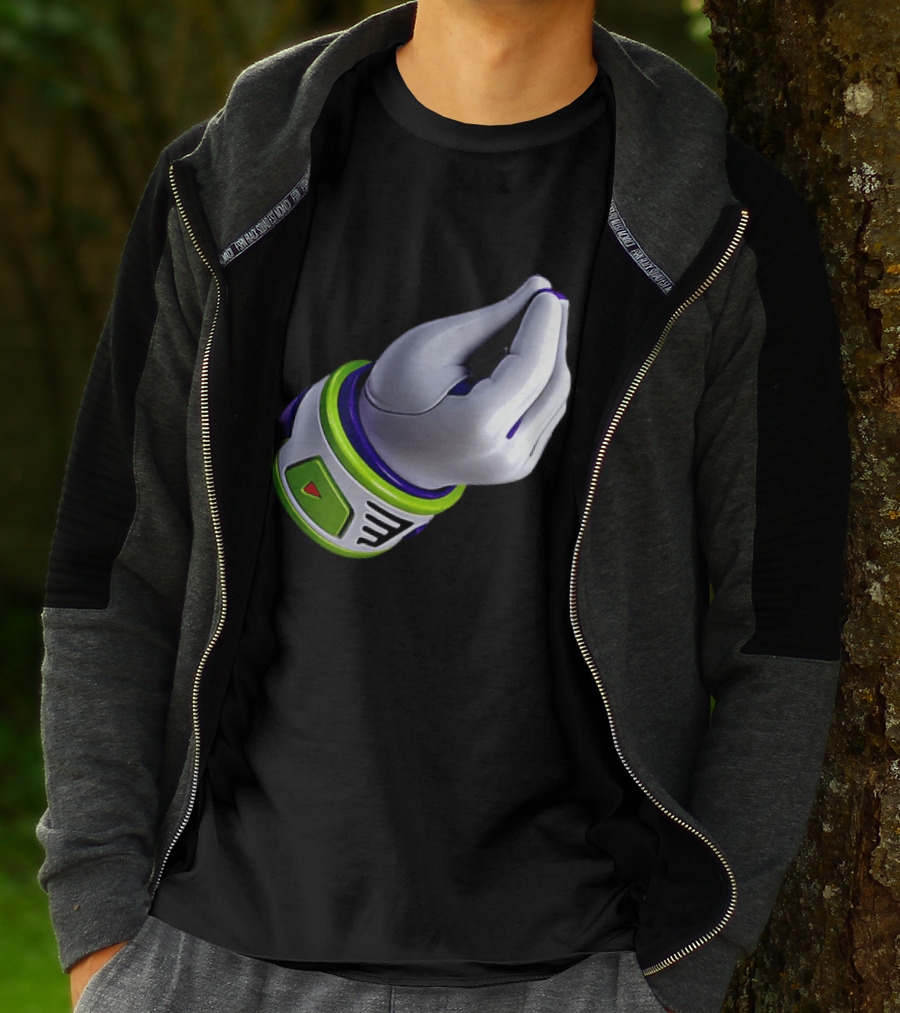 Buzz Lightyear Toy Story Ma Che Vuoi Hand Gesture T-Shirt