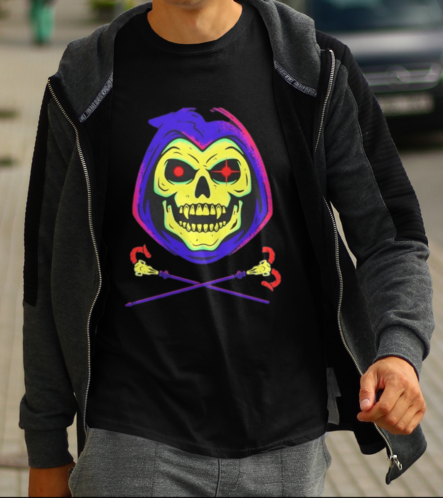 Skeletor Masters Of The Universe A Bone Headed Brute With Beautiful Bad Intentions Iconic Villain T-Shirt