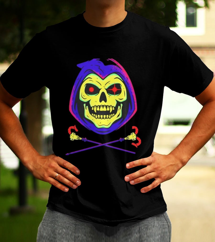 Skeletor Masters Of The Universe A Bone Headed Brute With Beautiful Bad Intentions Iconic Villain T-Shirt