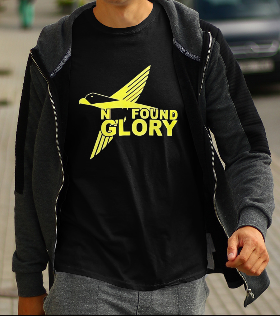 New Found Glory Yellow Flying Bird T-Shirt