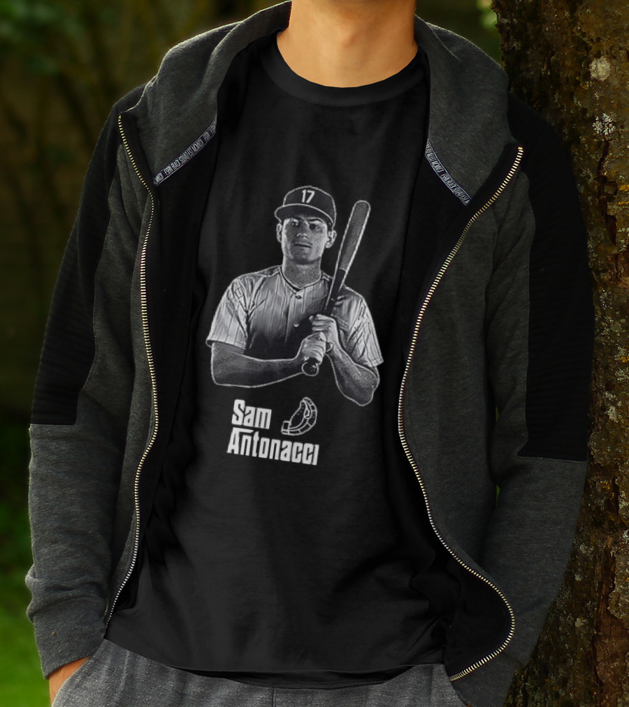 Sam Antonacci Baseball Team Sport MLB Two Runs T-Shirt