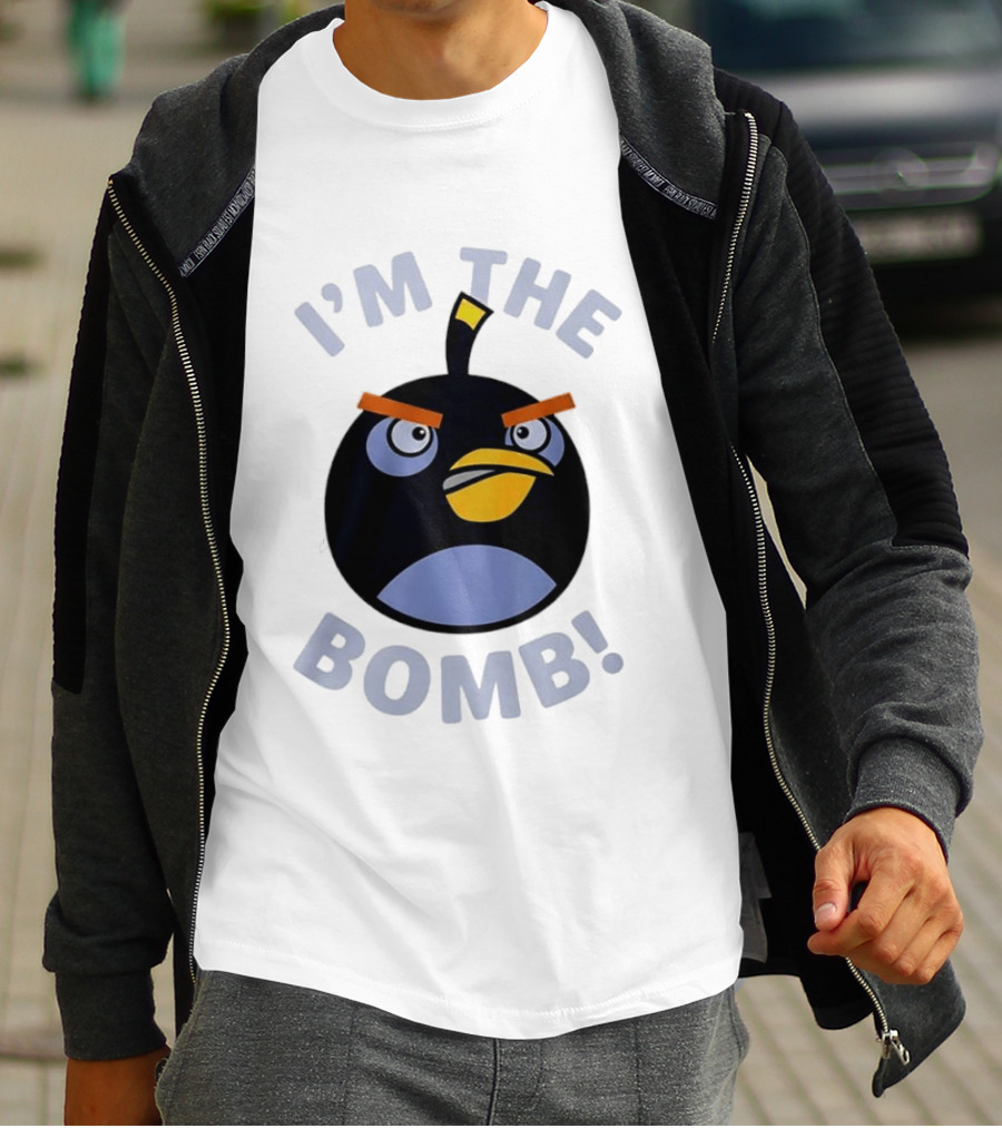 Angry Birds I'm The Bomb Character Face T-Shirt